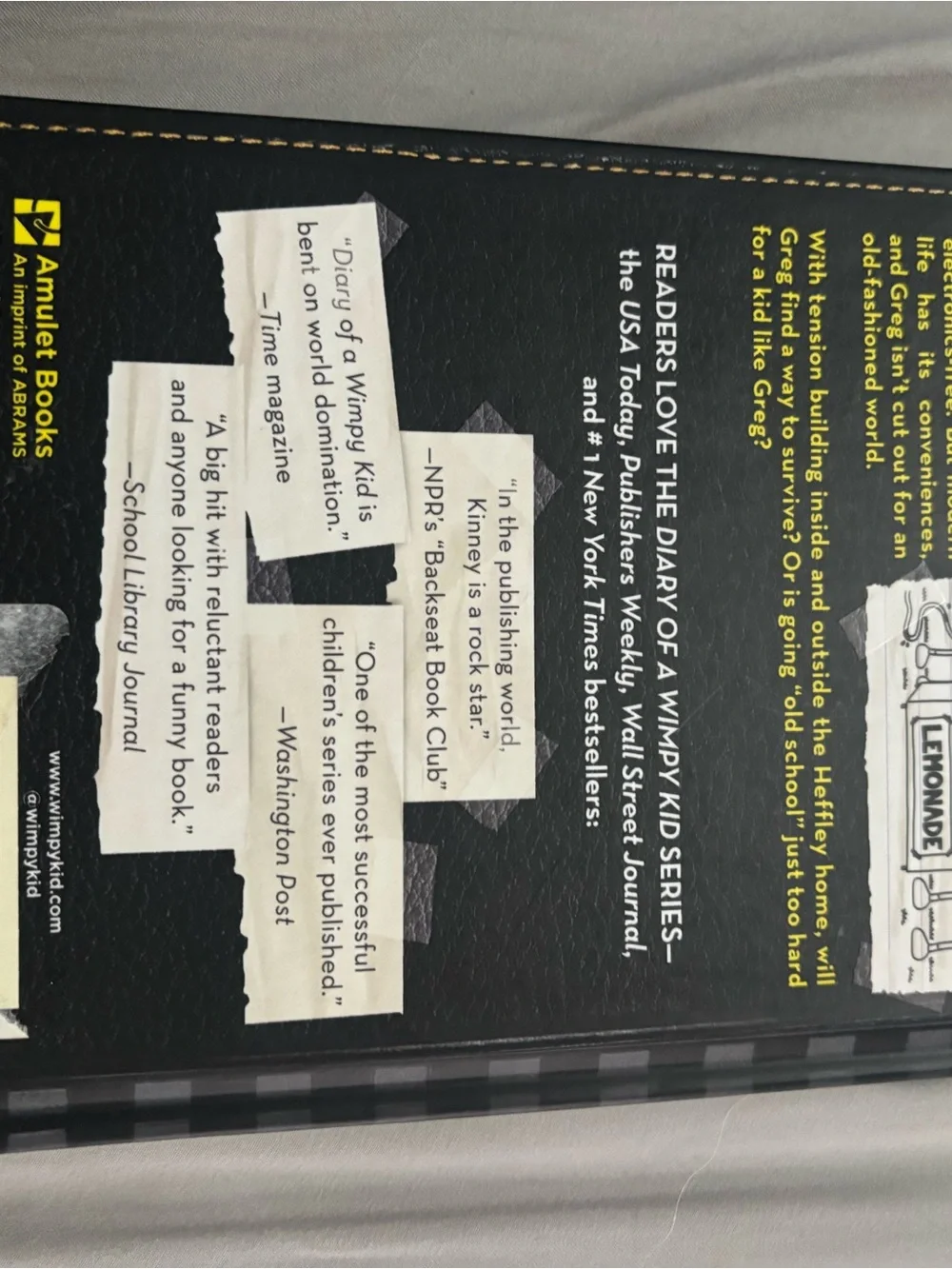 Diary of a Wimpy Kid: Old School - Black Cover (Signed Copy)
